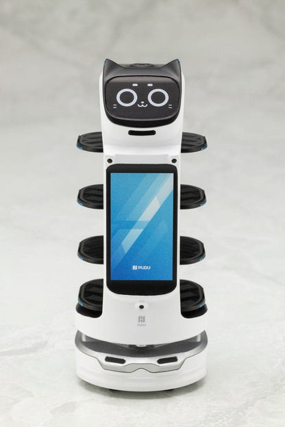 Pudu Robotics Plastic Model Kit Bellabot White Ver. 11 cm