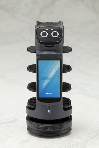 Pudu Robotics Plastic Model Kit Bellabot Black Ver. 11 cm