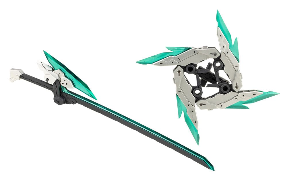 Megami Device M.S.G 07 Action Figure Accessory Set Ninja Blade Kazakiri Gale
