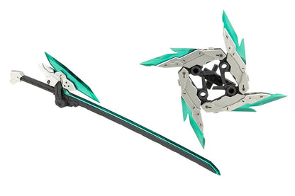Megami Device M.S.G 07 Action Figure Accessory Set Ninja Blade Kazakiri Gale