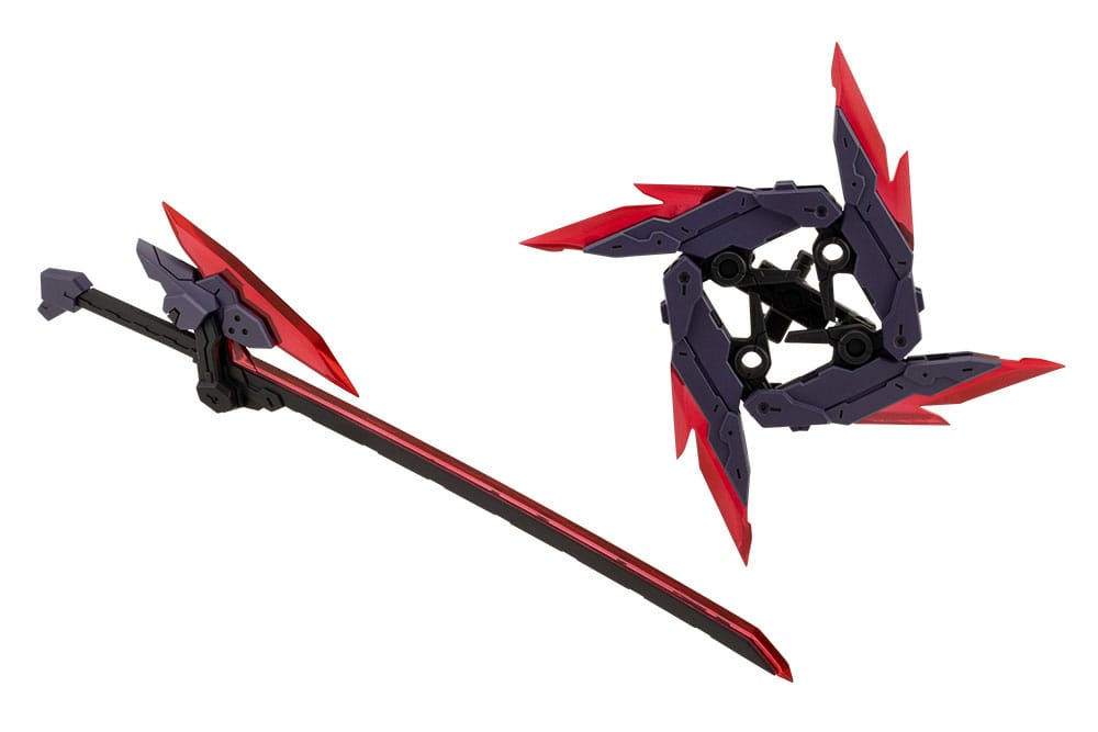Megami Device M.S.G 07 Action Figure Accessory Set Ninja Blade Kazakiri Dark Blade