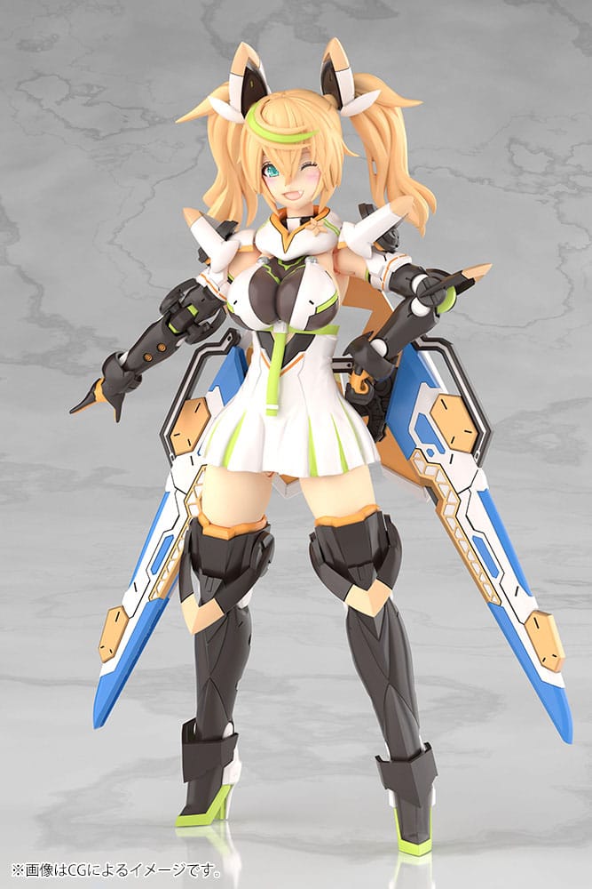 Phantasy Star Online 2 Plastic Model Kit Grande Scale Gene Stellainnocent 25 cm Model kits
