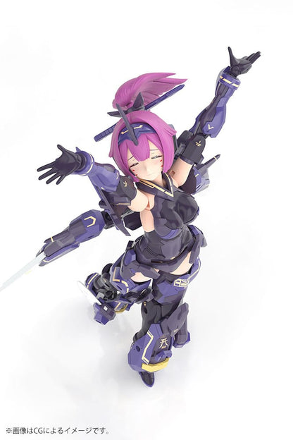 Megami Device Plastic Model Kit 1/1 Asra Archer Kizuna Shadow Edition Full Package 14 cm
