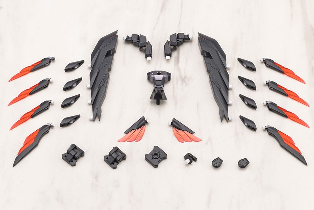 Kotobukiya M.S.G. Model Kit Accessory Set Heavy Weapon Unit 60 Wing Edge Black Ver.