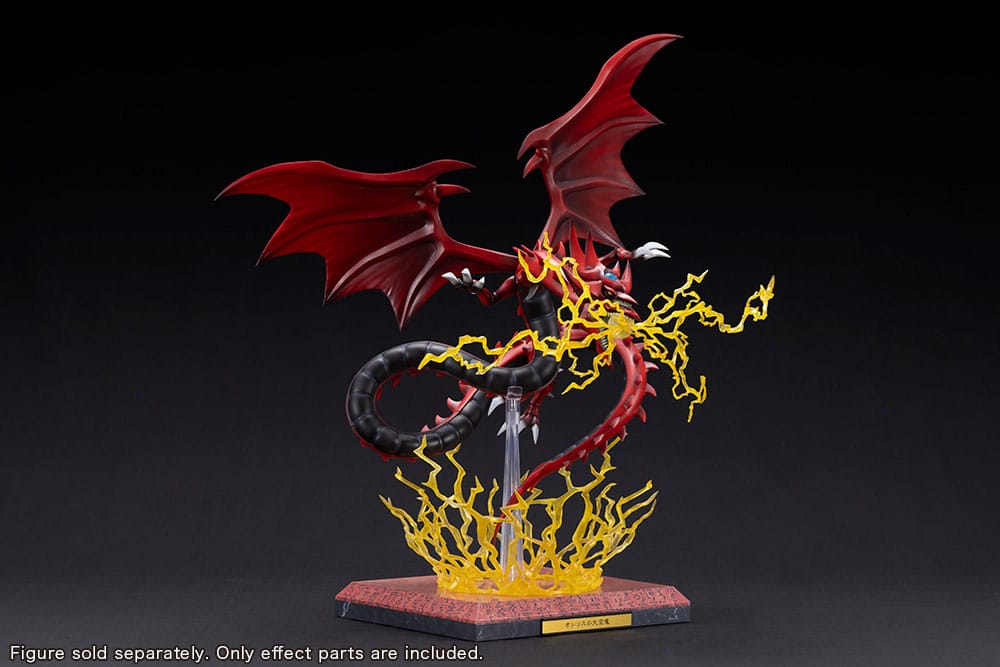 Yu-Gi-Oh! PVC Statue Accessories Slifer the Sky Dragon Egyptian God Expansion Parts Set