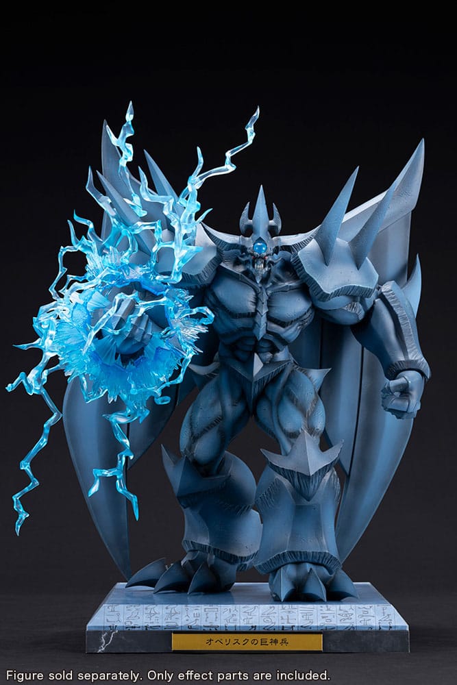 Yu-Gi-Oh! PVC Statue Accessories Obelisk the Tormentor Egyptian God Expansion Parts Set