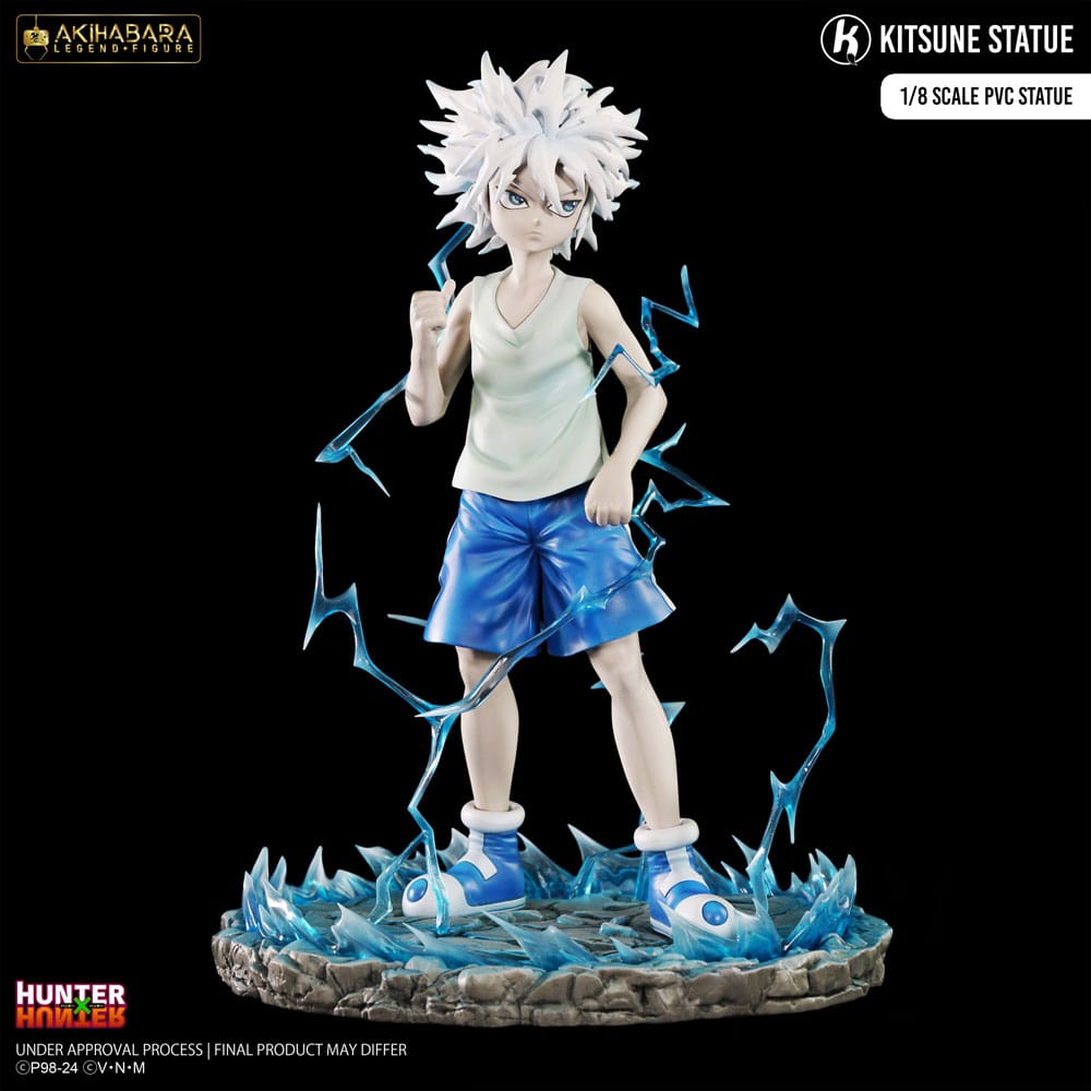 Hunter × Hunter Akihabara Legend Figure PVC Statue 1/8 Kirua (God Speed Mode) 21 cm Statues