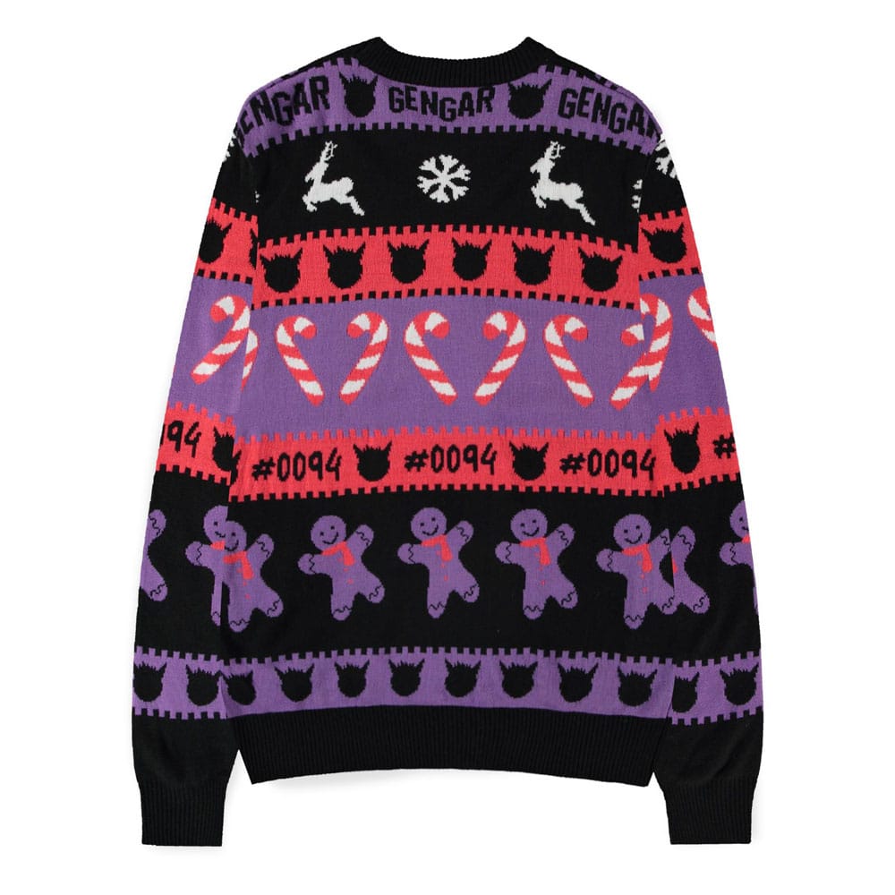 Pokémon Sweater Gengar (Christmas Jumper) Size L