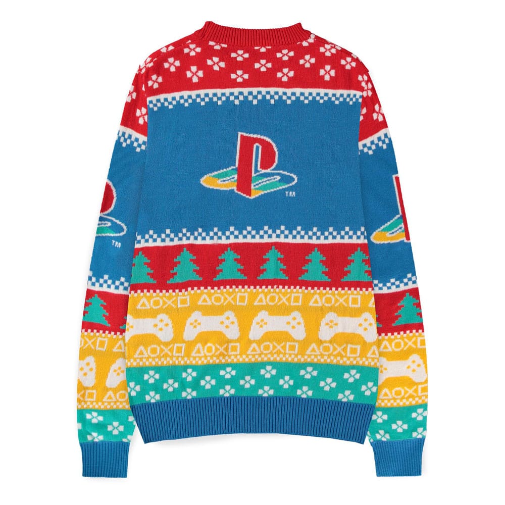 PlayStation Sweater Logo (Christmas Jumper) Size M