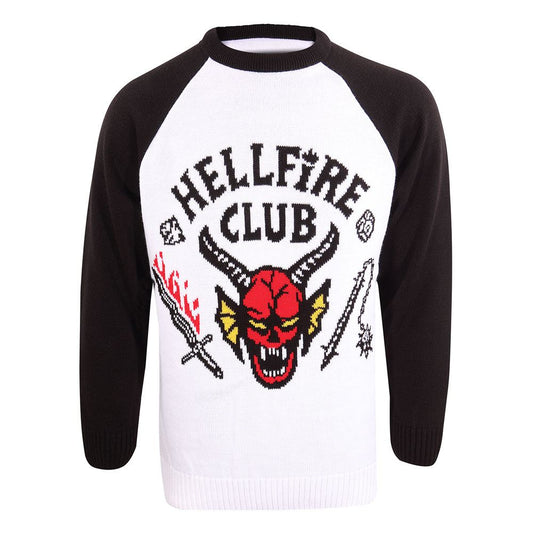 Stranger Things Sweatshirt Christmas Jumper Hellfire Club Size XXL