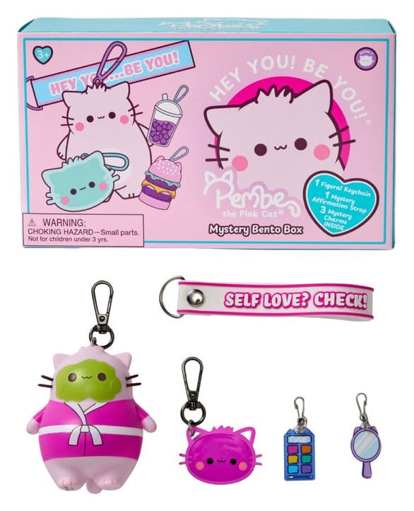 Pembe Keyrings Blind Box Bento Box Display 8 cm (8)
