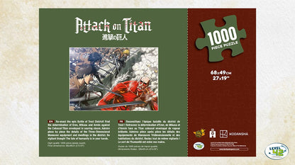 Attack on Titan Puzzle Fight (1000 pieces) Puzzles