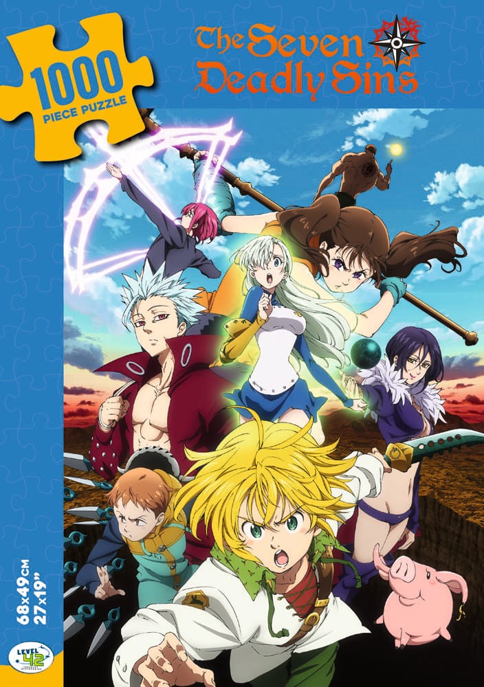 Seven Deadly Sins Puzzle Characters (1000 pieces) Puzzles