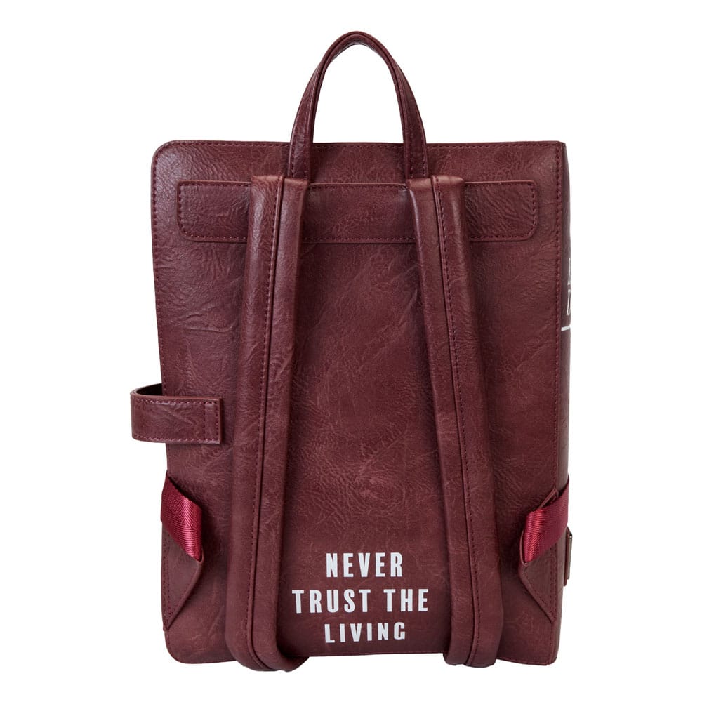 Beetlejuice by Loungefly Backpack Mini Handbook for the recently Deceased Pin Trader Bags