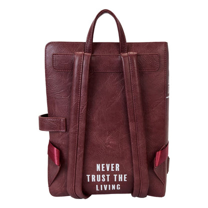 Beetlejuice by Loungefly Backpack Mini Handbook for the recently Deceased Pin Trader Bags