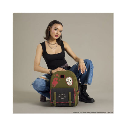 Warner Bros by Loungefly Full-Size Backpack Friday the 13th