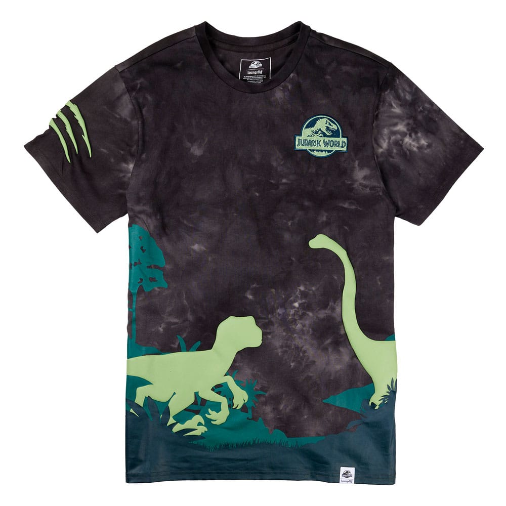 Jurassic World by Loungefly Tee T-Shirt Unisex Dinos Size M T-shirts