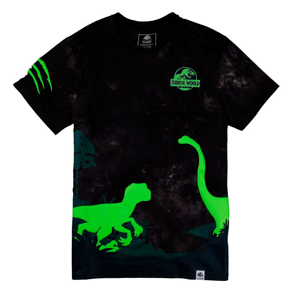 Jurassic World by Loungefly Tee T-Shirt Unisex Dinos Size L