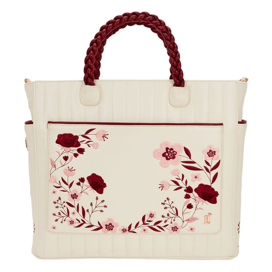 Loungefly Crossbody Bag Figural Cream & Red Floral Bags