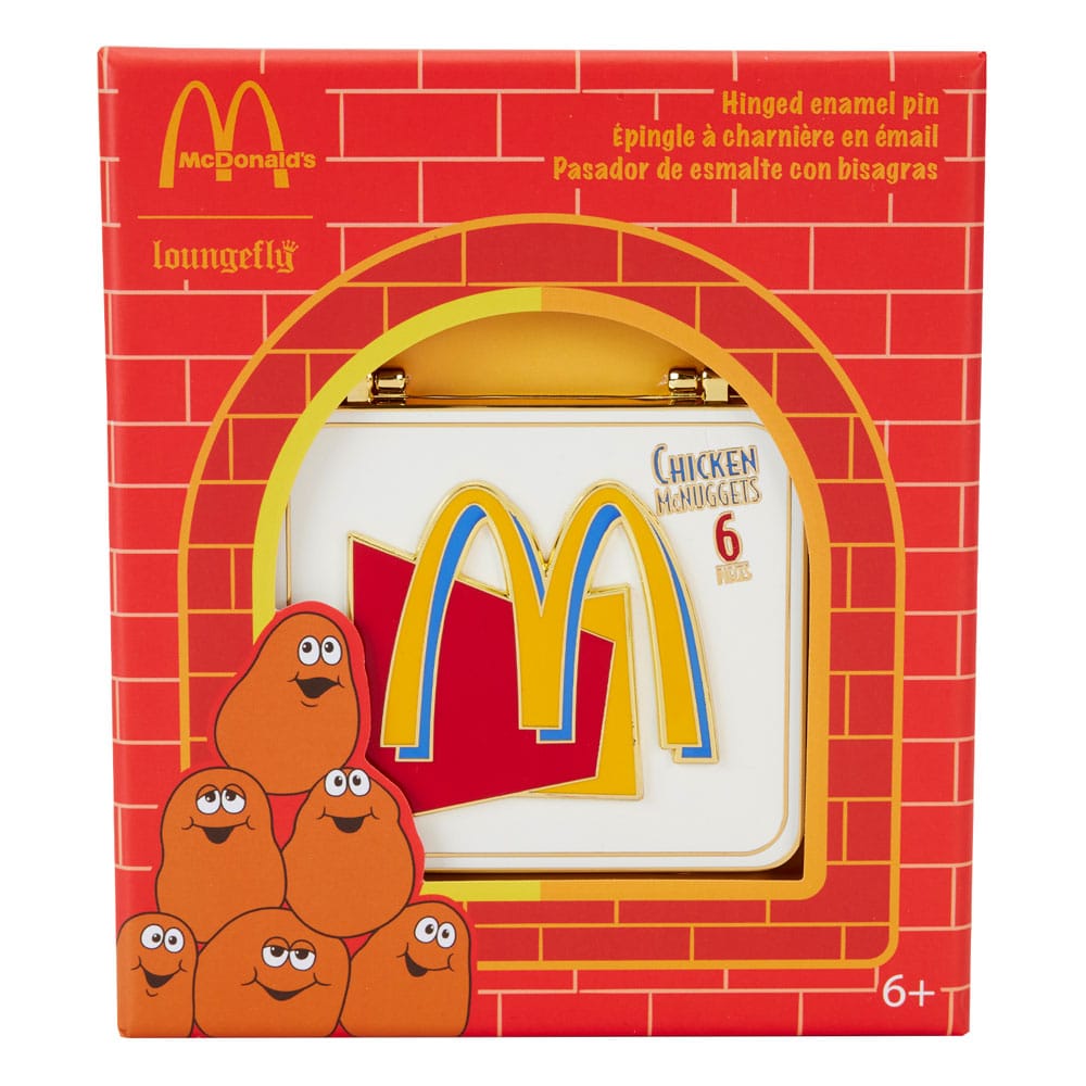 McDonalds by Loungefly Enamel 3’’ Pins Happy Meal 3’’ Collector Box Assortment (12) Pins & Brooches