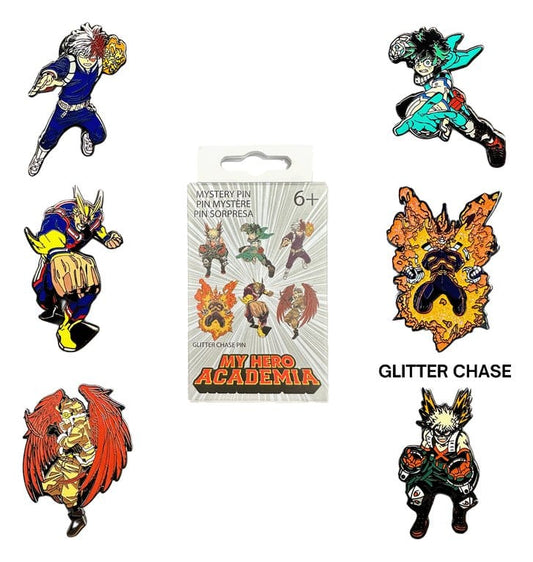 My Hero Academia by Loungefly Enamel Pins Blind Box Multi Char Assortment (12)