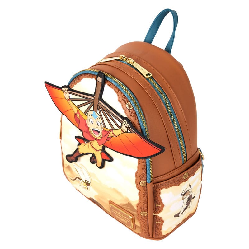 Nickelodeon by Loungefly Mini Backpack Avatar: The Last Airbender Aang Glider Staff Bags