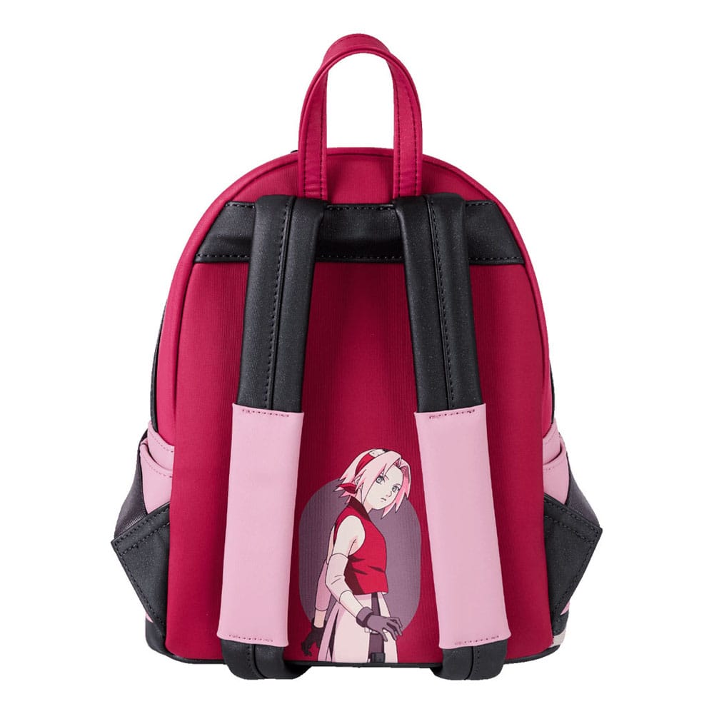 Naruto by Loungefly Backpack Mini Sakura Cosplay Outfit Bags