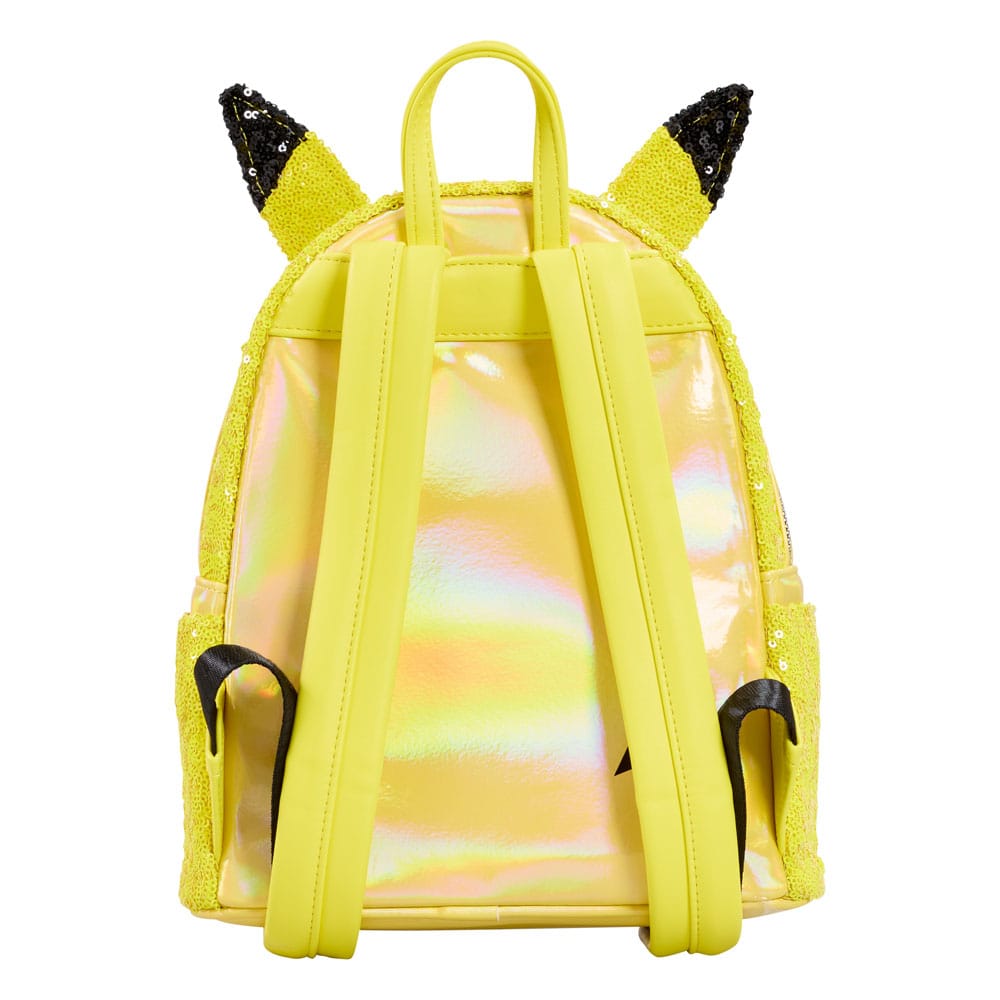 Pokemon by Loungefly Mini Backpack World 1-1 Sequin Pikachu Cosplay