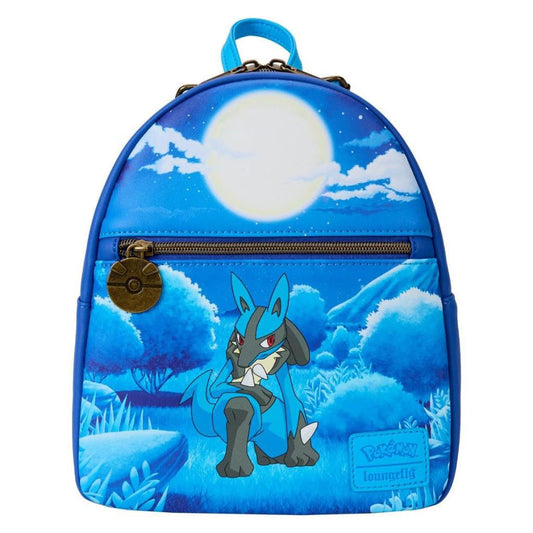 Pokemon by Loungefly Mini Backpack Lucario Collection Bags