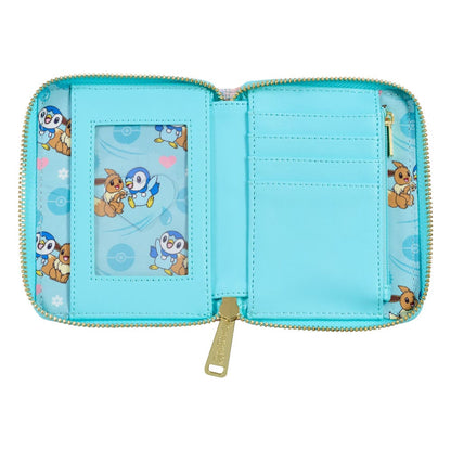 Pokemon by Loungefly Wallet Piplup and Eevee Friends