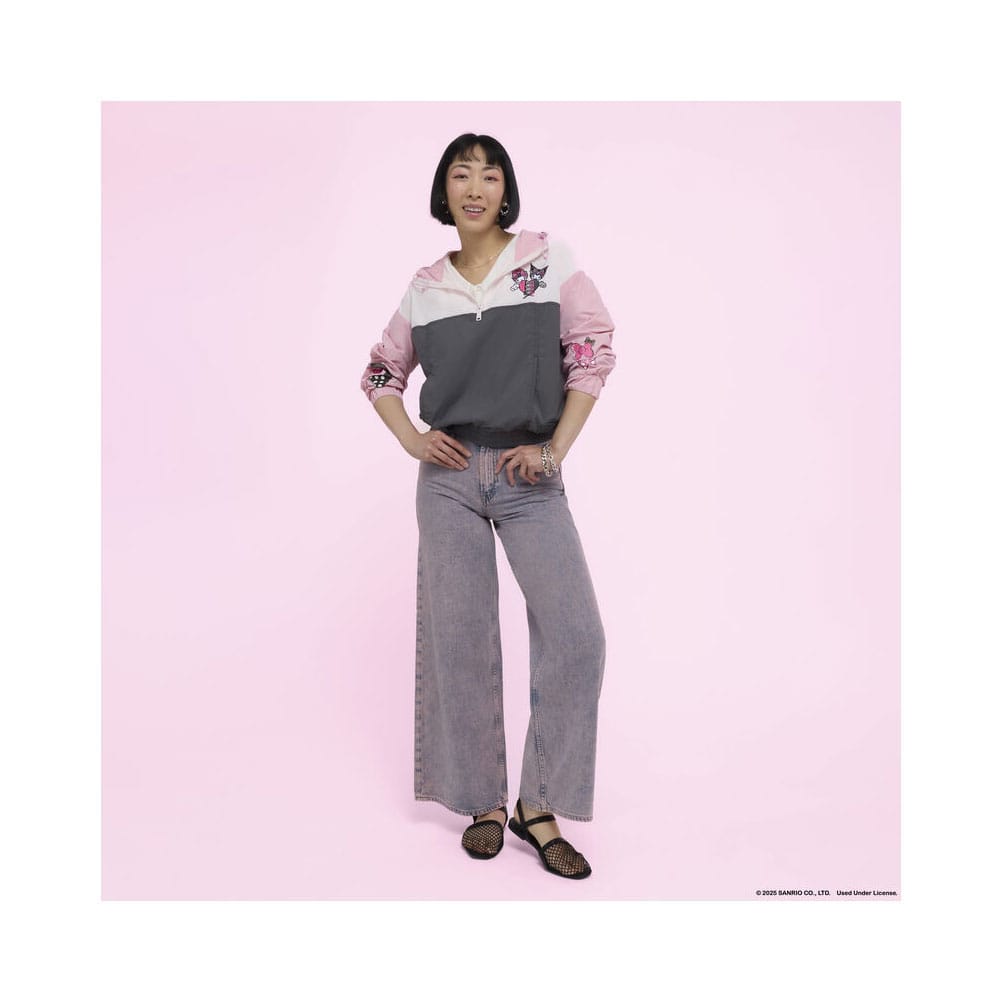 Sanrio by Loungefly Windbreaker Jacket My Melody and Kuromi Size L