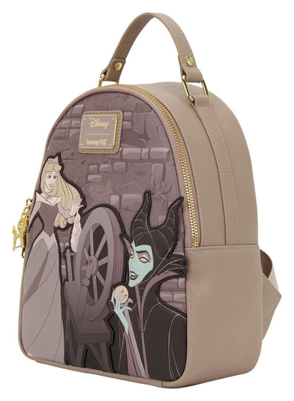 Disney by Loungefly Mini Backpack Sleeping Beauty Spinning Wheel