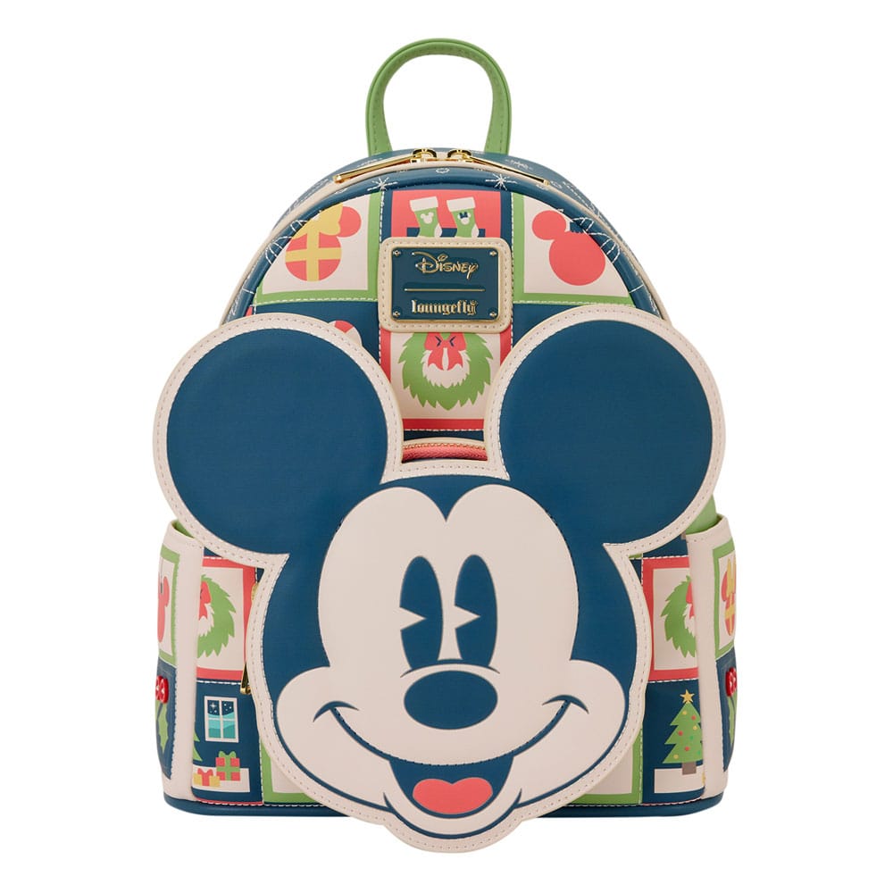 Disney by Loungefly Mini Backpack Mickey and Minnie Holiday Bags