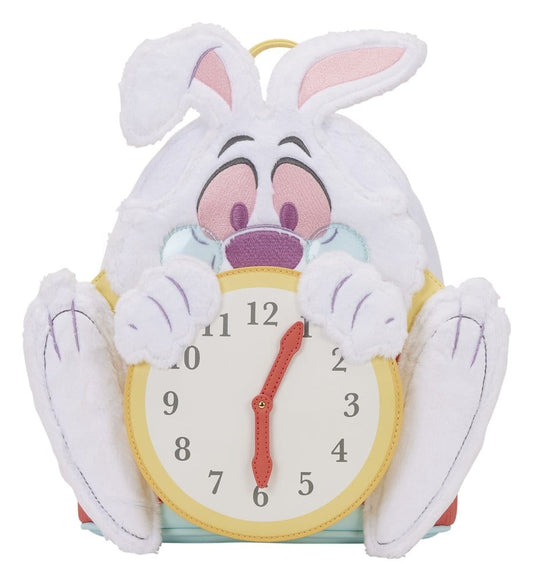 Disney by Loungefly Mini Backpack Alice in Wonderland White Rabbit