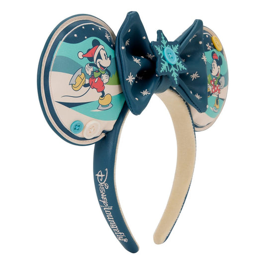 Disney by Loungefly Ears Headband Mickey and Minnie Holiday