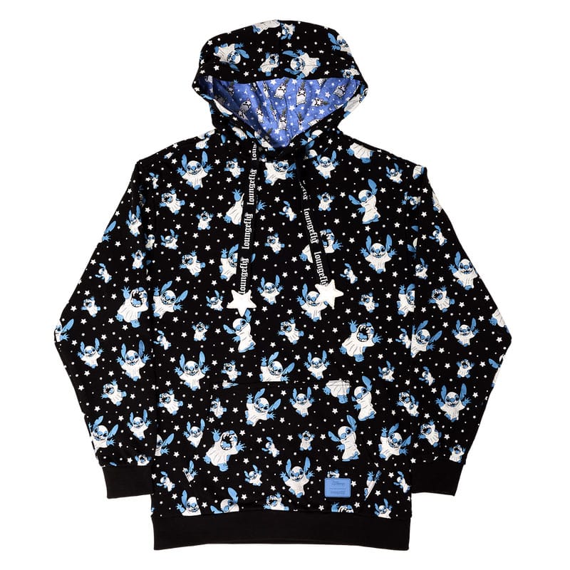 Lilo&Stich by Loungefly hooded jacket Ghost  Size M
