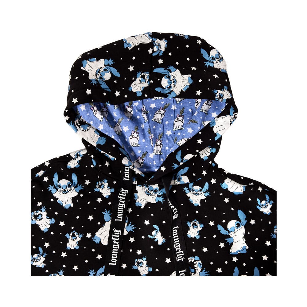 Lilo&Stich by Loungefly hooded jacket Ghost  Size M