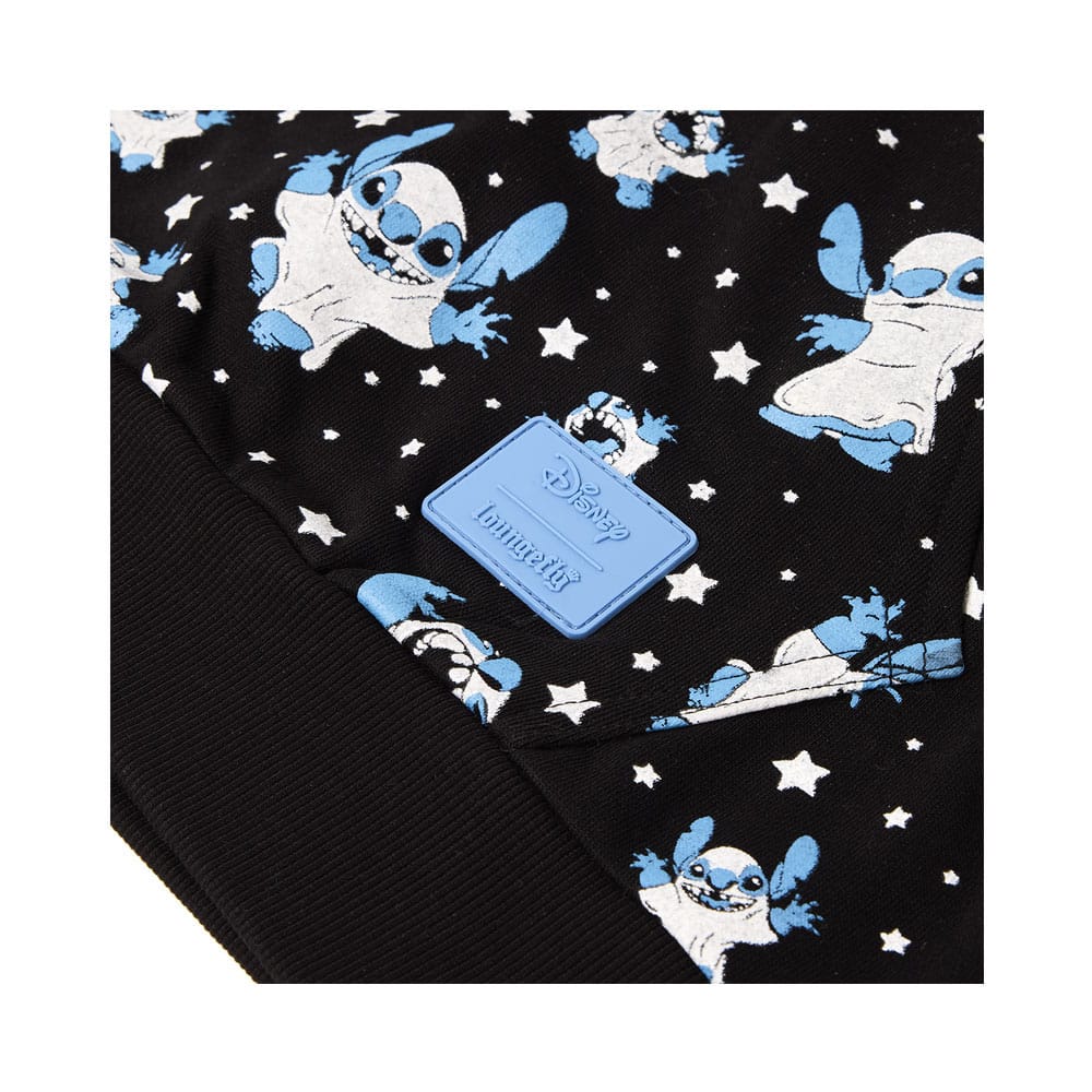 Lilo&Stich by Loungefly hooded jacket Ghost  Size L