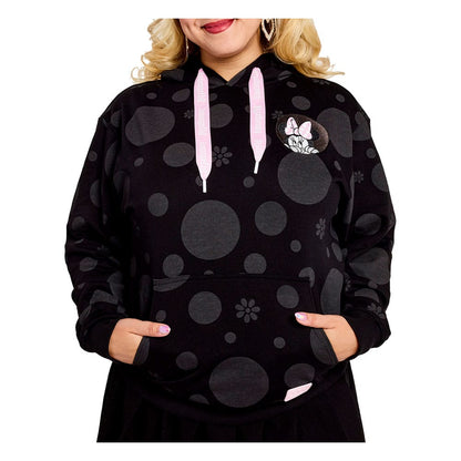 Disney by Loungefly Hoodie Sweater Unisex Minnie Rocks the Dots Florals
