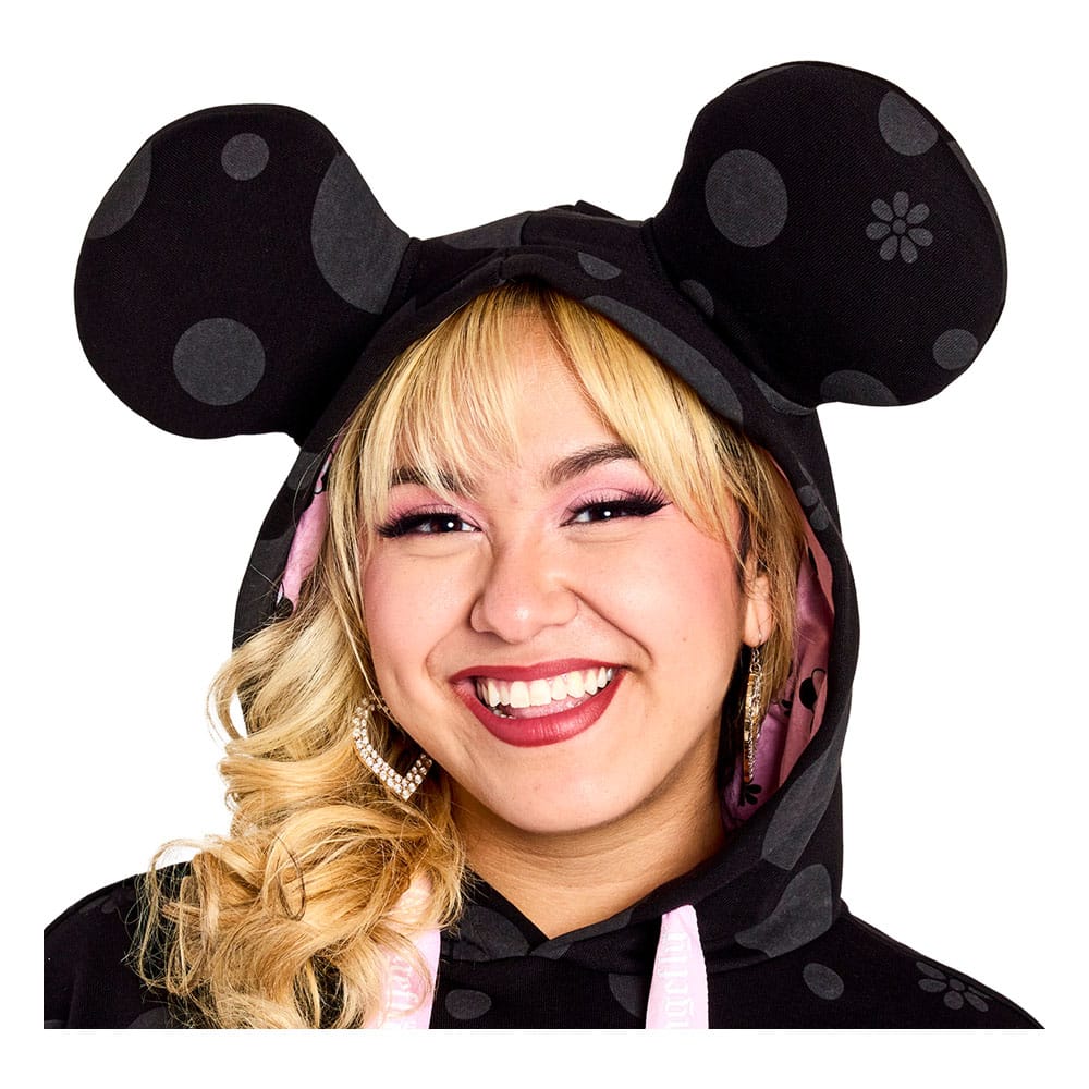 Disney by Loungefly Hoodie Sweater Unisex Minnie Rocks the Dots Florals
