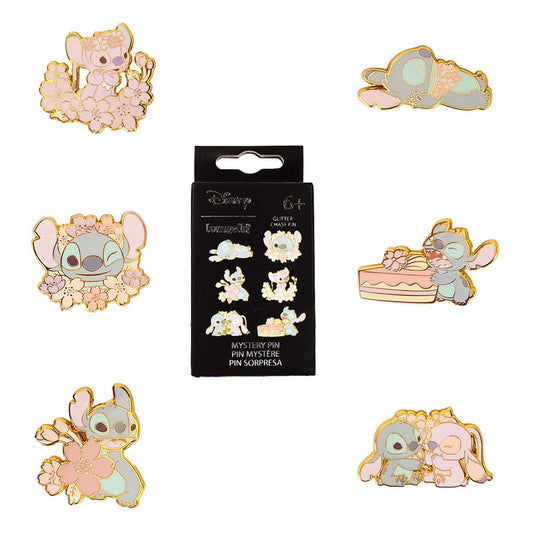 Disney by Loungefly Enamel Pins Blind Box Cute Stitch Assortment (12)