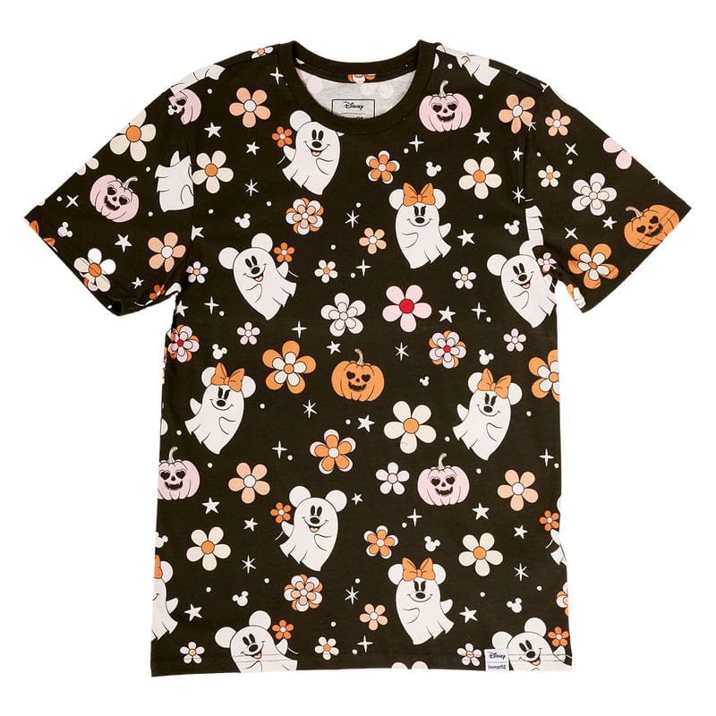 Disney by Loungefly Tee T-Shirt Unisex Mickey and Friends Halloween Size L