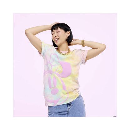 Disney by Loungefly Tee T-Shirt Unisex Minnie Mouse Tie Die