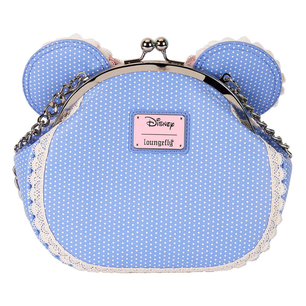 Disney by Loungefly Crossbody Minnie Floral and Lace Kisslock Bags