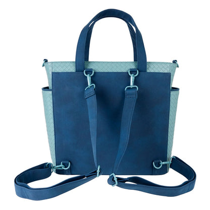 Disney by Loungefly Canvas Tote Bag Convertible Stitch Embroidered