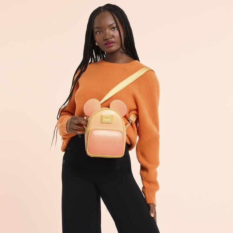 Disney by Loungefly Backpack and Tote Bag Mickey Mouse Glitter