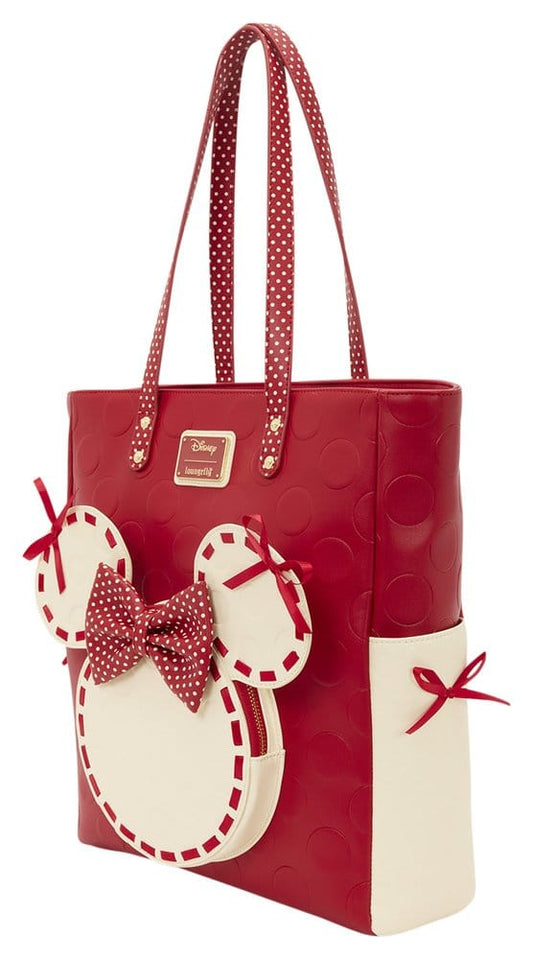 Disney by Loungefly Canvas Tote Bag Minnie Mouse Rock the Dots