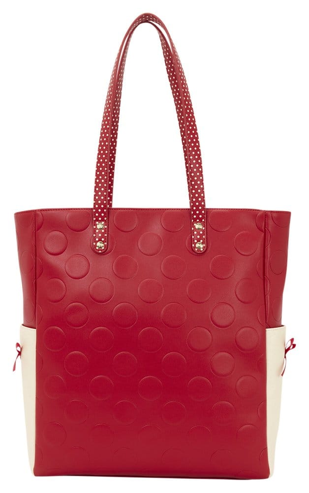 Disney by Loungefly Canvas Tote Bag Minnie Mouse Rock the Dots