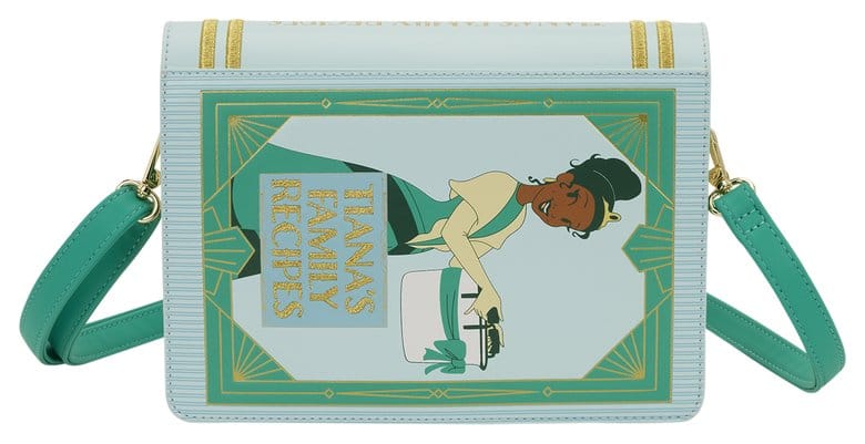 Disney by Loungefly Crossbody Princess Tiana Recipe Book