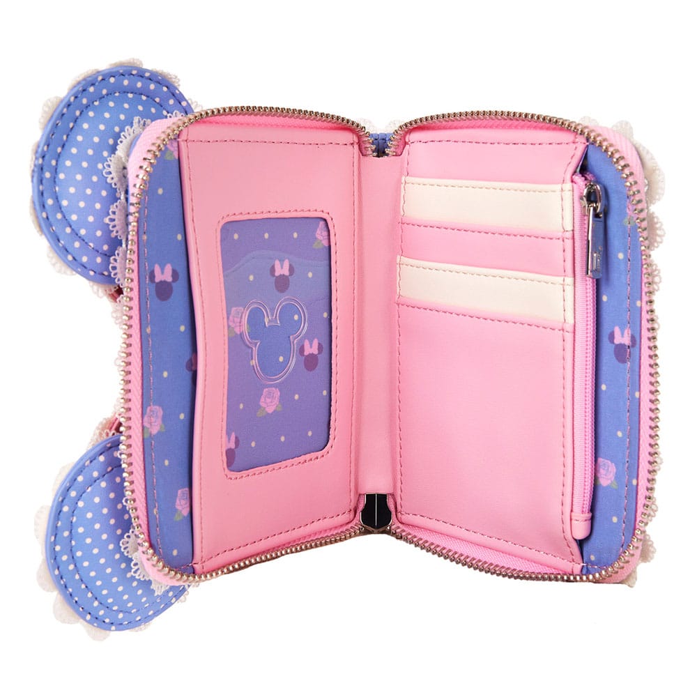 Disney by Loungefly Wallet Minnie Floral and Lace Ears Wallets